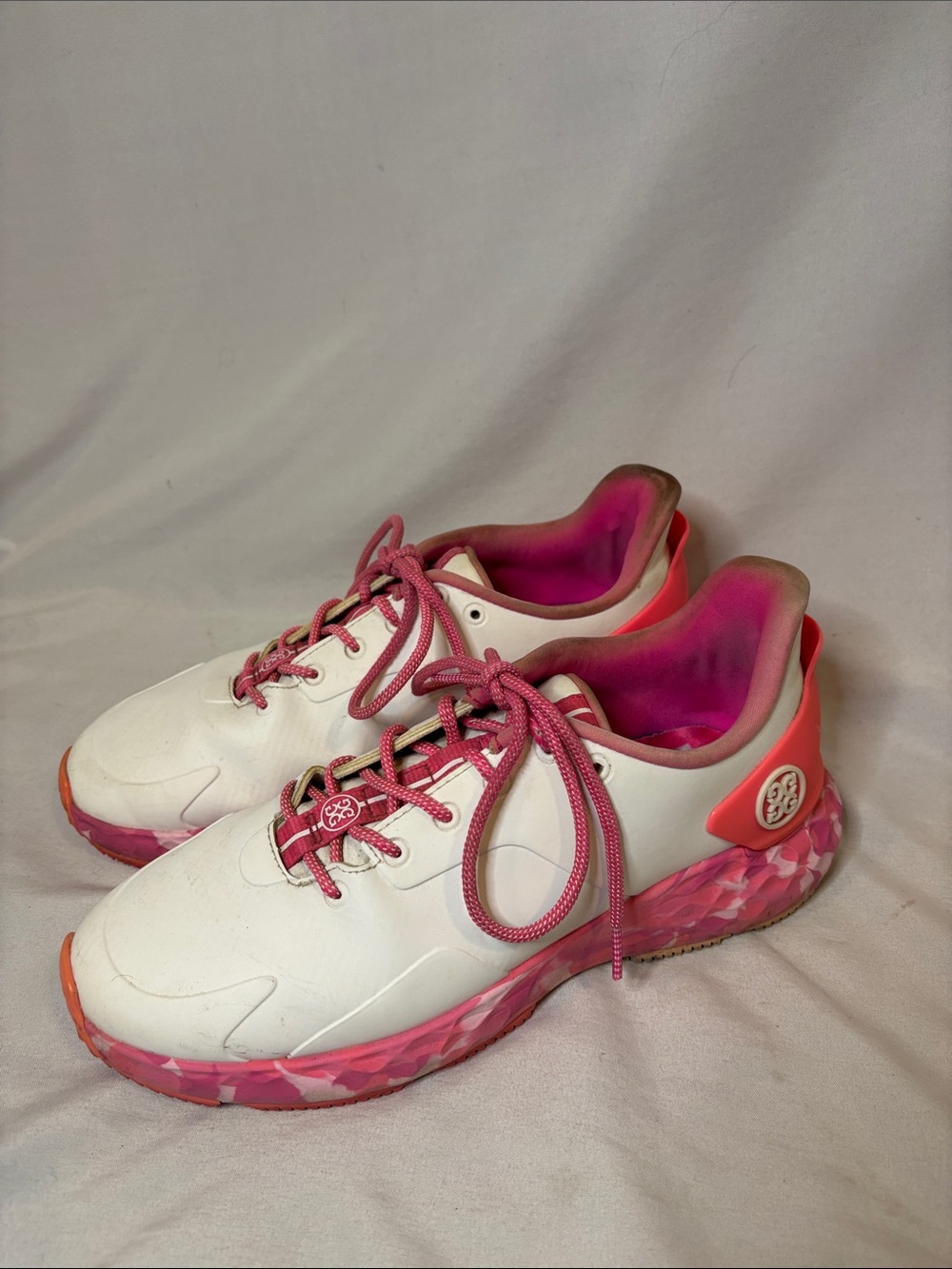 G/FORE Women's Camo Sole Spikeless Golf Shoes Pink Size 8.5